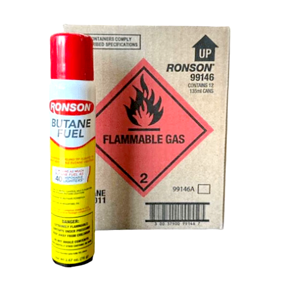 RONSON Butane Fuel | 135ml | 12 Count Display product image